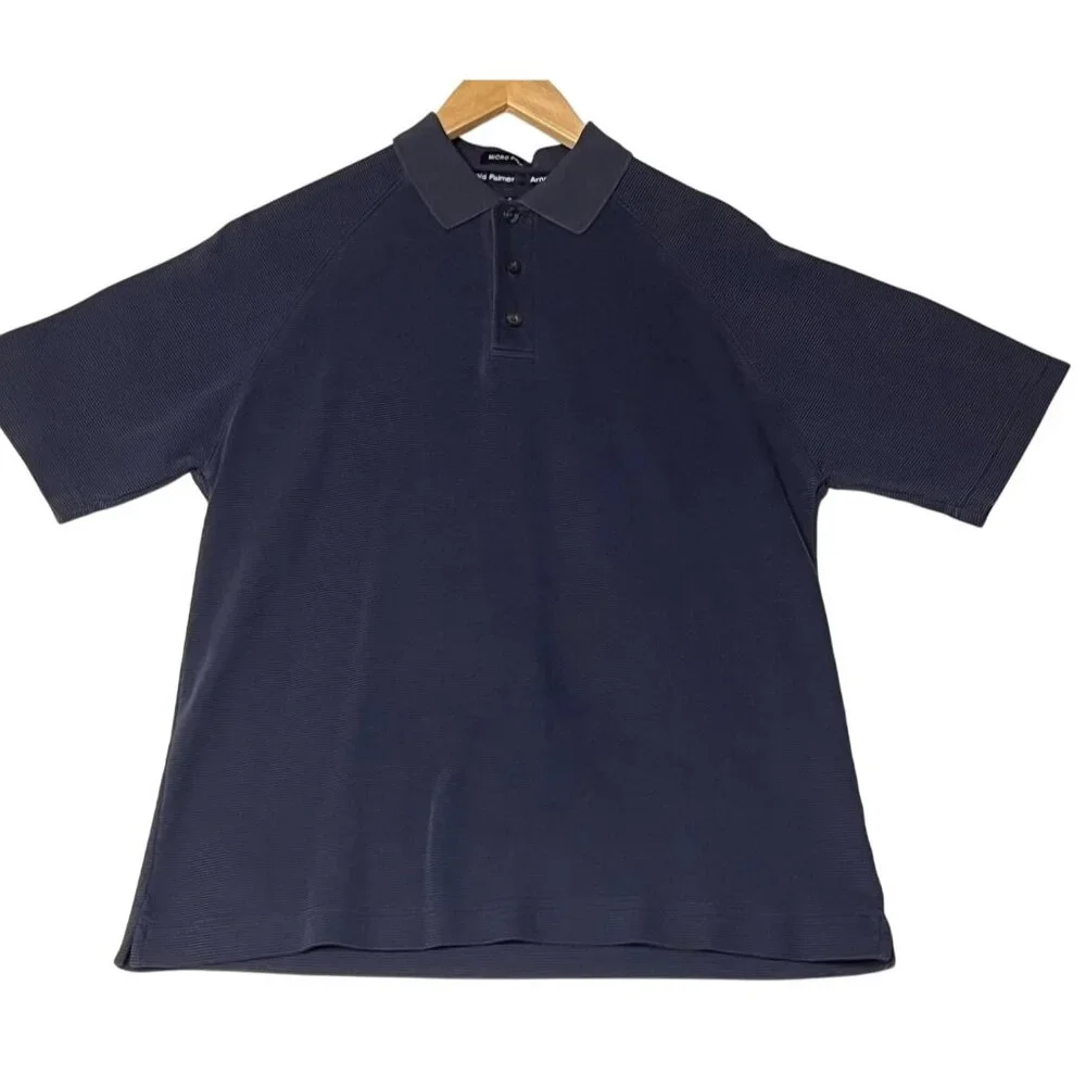 Arnold Palmer Micro Pima Polo Shir - Picture 1 of 15
